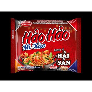 Mì xào hải sản " hảo hảo" cty acecook