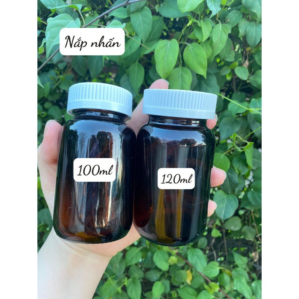 CHAI LỌ THỦY TINH DƯỢC PHẨM ĐỰNG VIÊN NÉN,VIÊN NANG, VIÊN HOÀN 75ML/100ML/120ML/150ML ĐI KÈM MÀNG SIU TỰ DÍNH,HÚT ẨM 1G