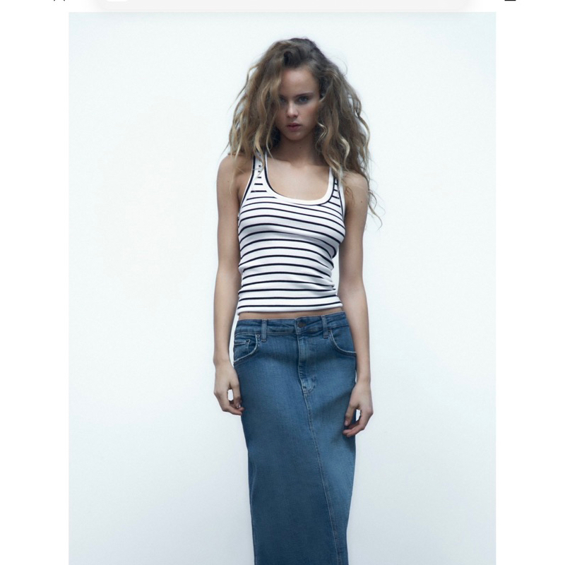 Áo sát nách Zara Authentic