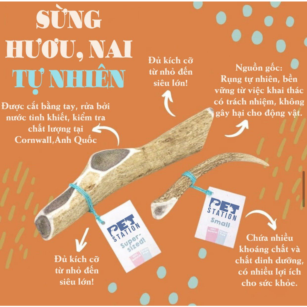 Sừng gặm cho cún