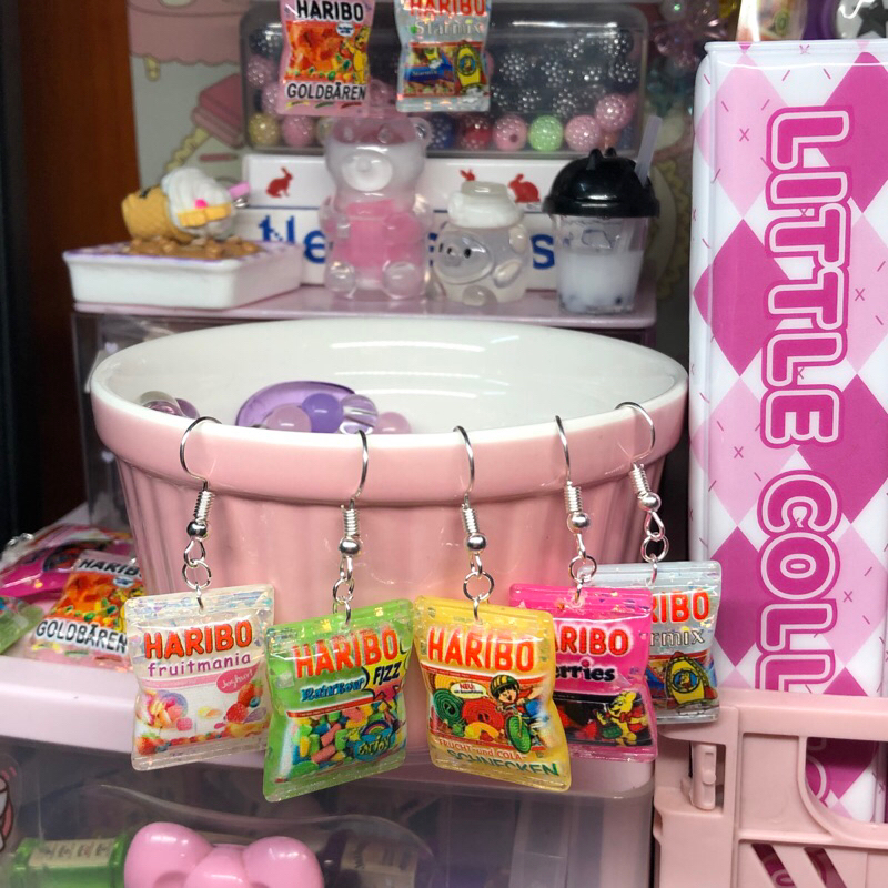 Khuyên Tai Gói Kẹo Haribo