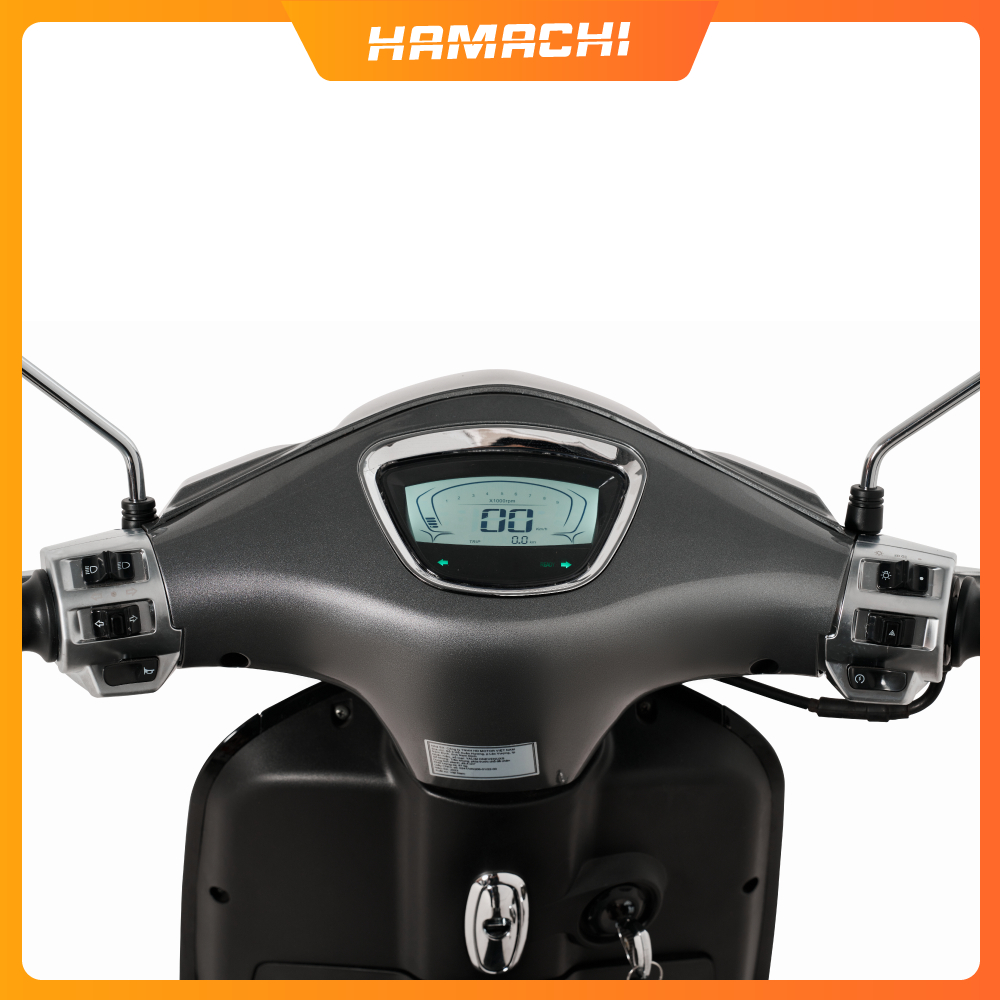 Xe Tay Ga Chạy Xăng 50cc HAMACHI VENUS Trắng Thiết Kế Sang Trọng Vận Hành Nhẹ Nhàng Êm Ái