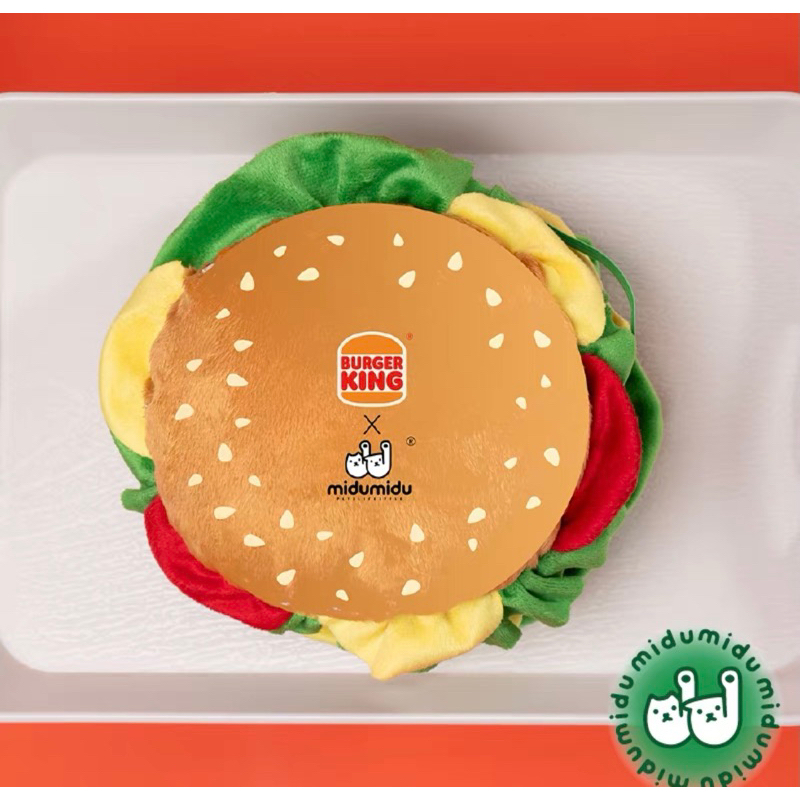 Mũ hamburger cute cho chó mèo, gối chống liếm hamburger cho chó mèo 🍔🍔