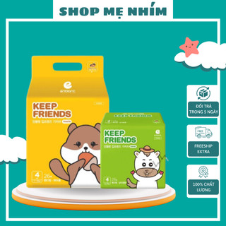 Bỉm Enblanc KEEP FRIEND nội địa Hàn quốc (mẫu mới 2020) đủ size dán/quần S40,M32,L28,XL24