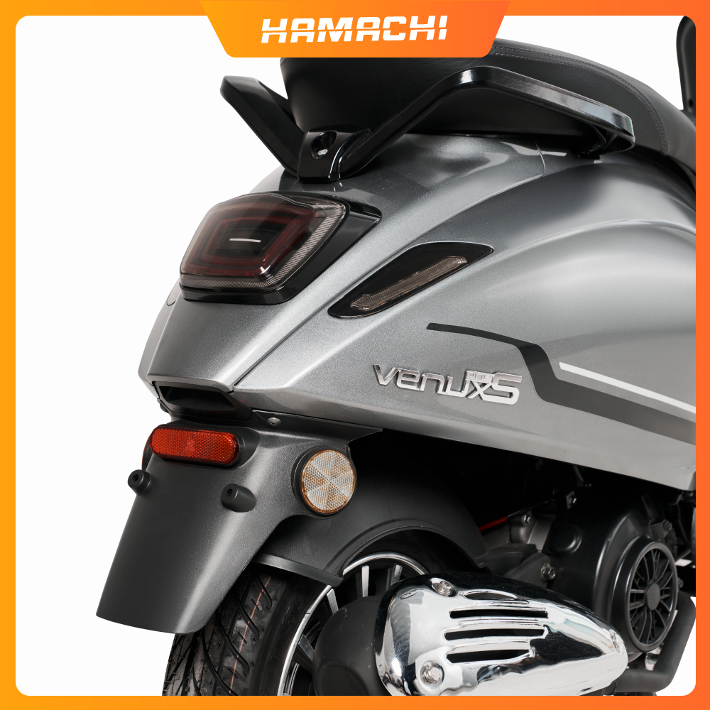Xe Tay Ga Chạy Xăng 50cc HAMACHI VENUS Trắng Thiết Kế Sang Trọng Vận Hành Nhẹ Nhàng Êm Ái