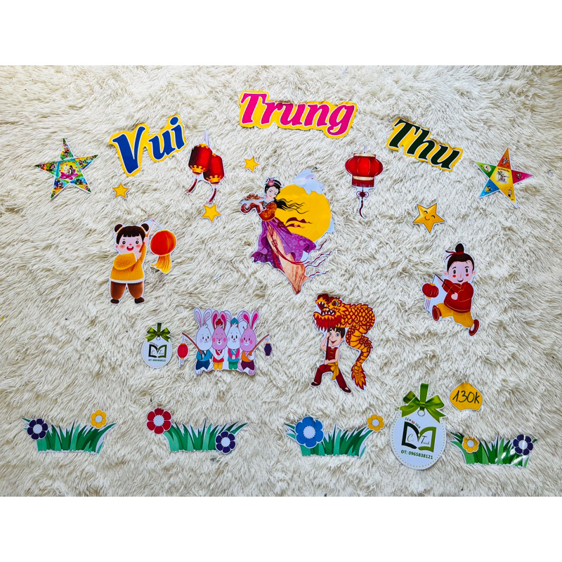 Sét trang trí tết trung thu