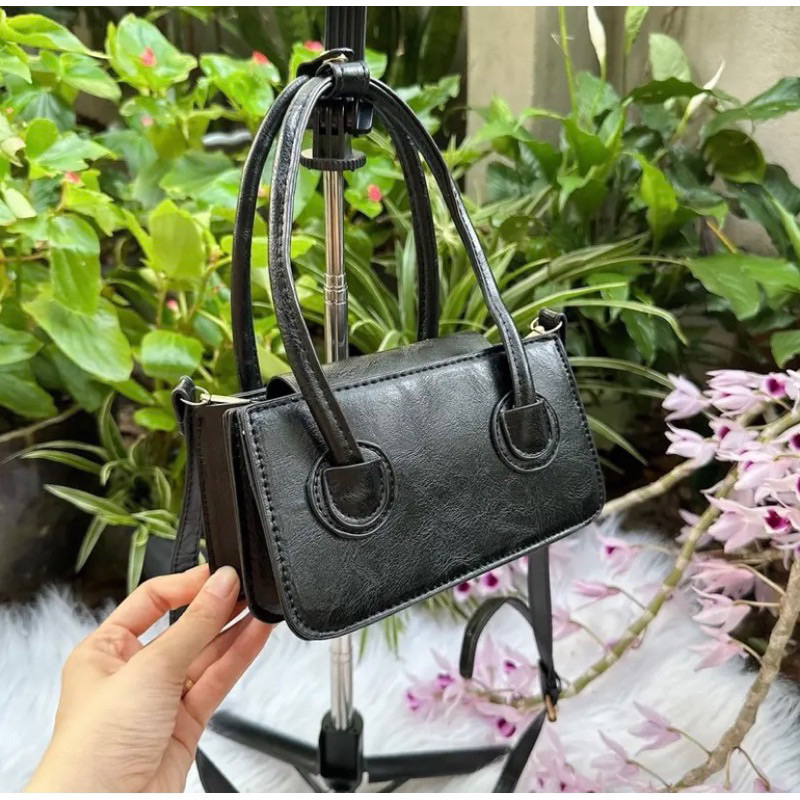 Túi xách nữ, túi đeo chéo hot trend da trơn mềm đẹp đi chơi, đi tiệc