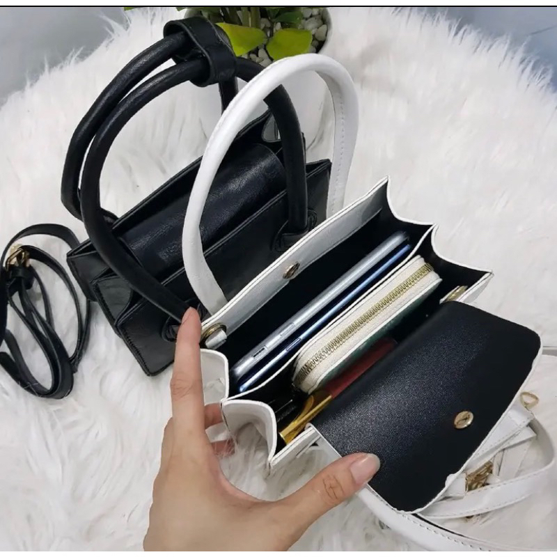 Túi xách nữ, túi đeo chéo hot trend da trơn mềm đẹp đi chơi, đi tiệc