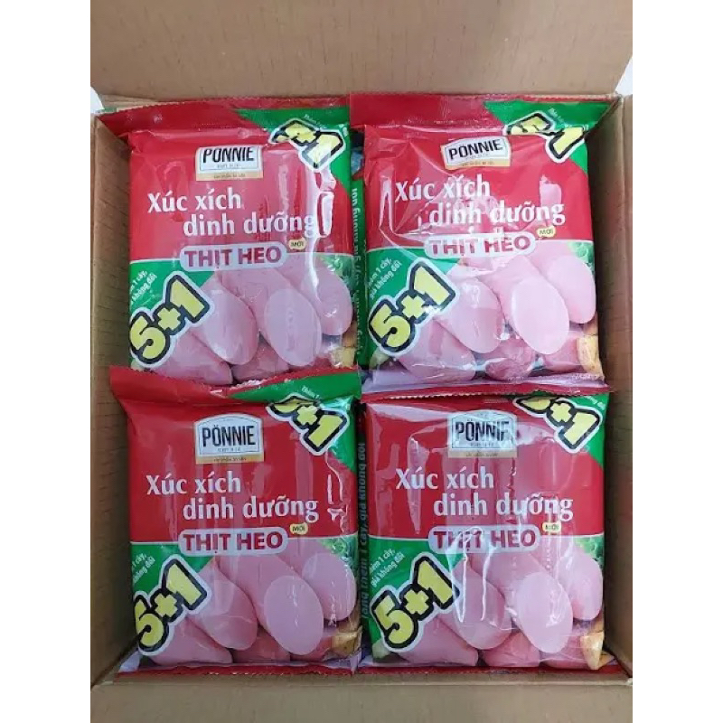 Bịch xúc xích poni 5+1