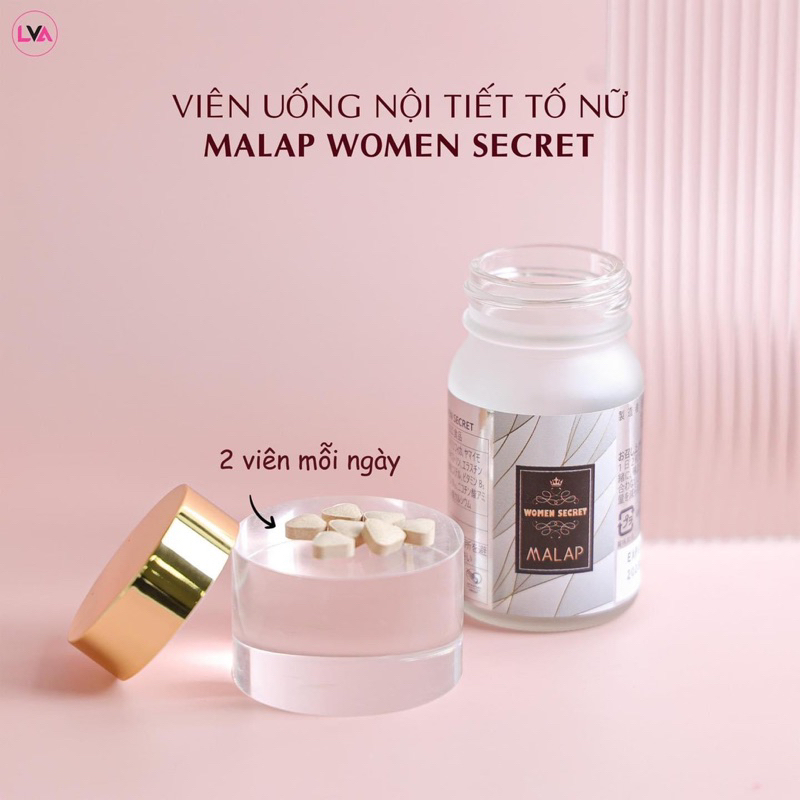 Viên uống nội tiết tố MALAP Women Secret - Hộp 60 viên