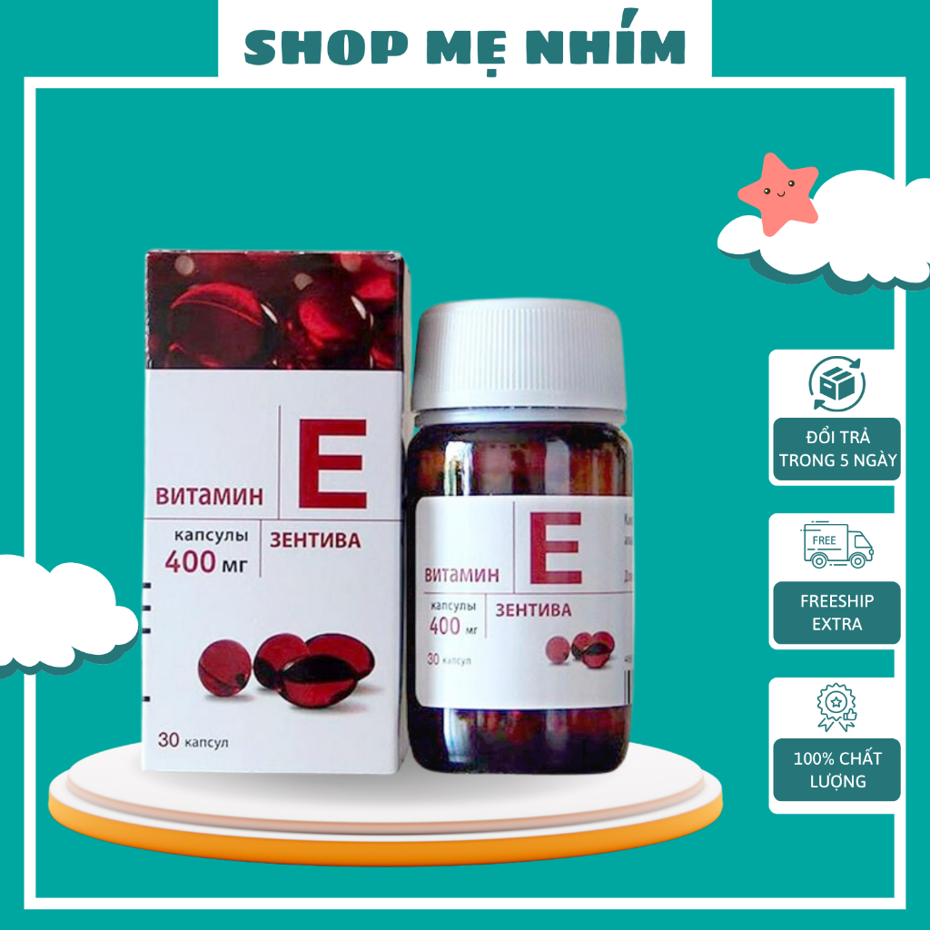 Vitamin e đỏ hàm lượng 200, 400 em có cả vỉ 🤩🤩