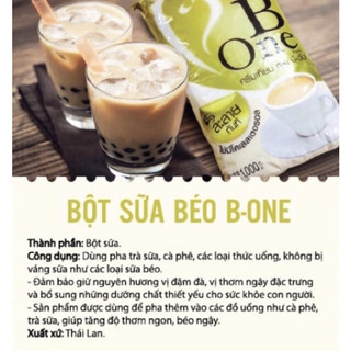 Bột kem béo B-ONE 100gr pha trà sữa, cafe