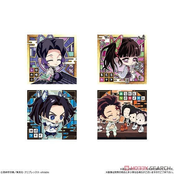 Thẻ nhân vật Sticker TCG Niformation Demon Slayer Kimetsu no Yaiba Deformed Seal Wafer Vol.1 - Bandai
