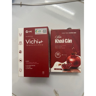 Viên uống giảm cân Vichi++ kèm khoá cân