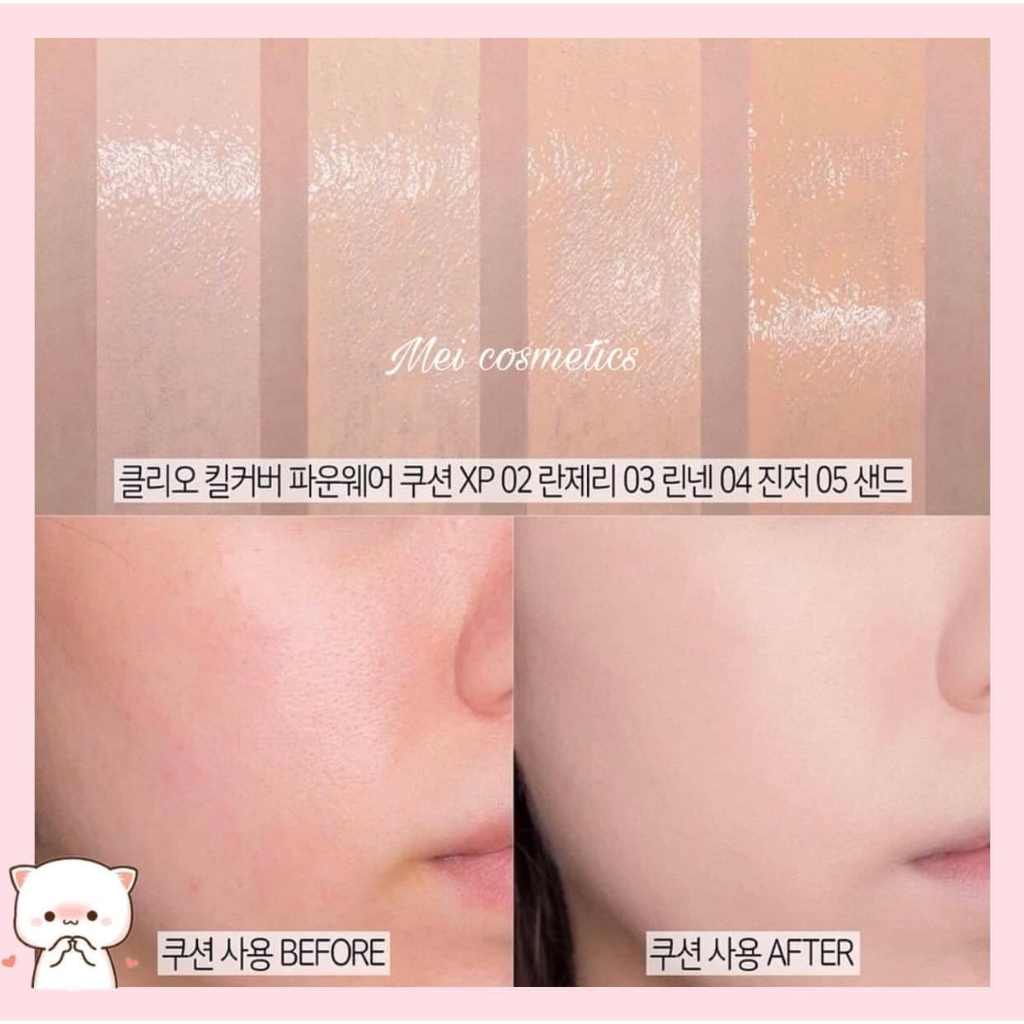 Phấn nước CLIO Kill Cover Founwear Cushion XP mẫu cũ