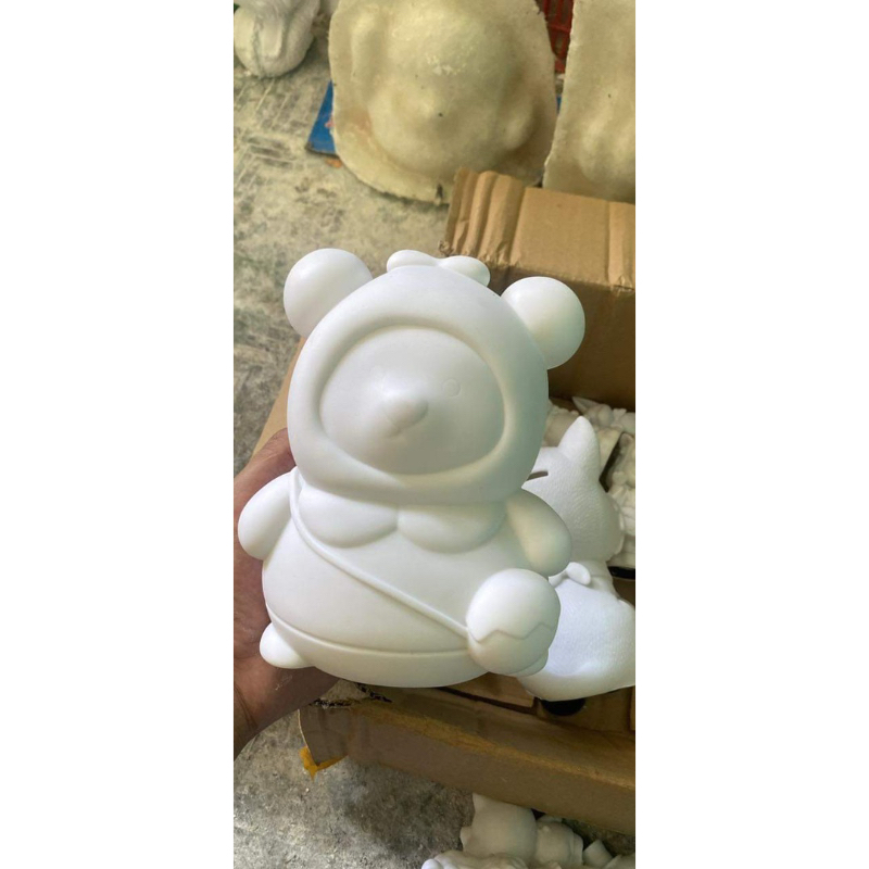 Tượng Tô Màu Gấu Đeo Ba Lô size XXL