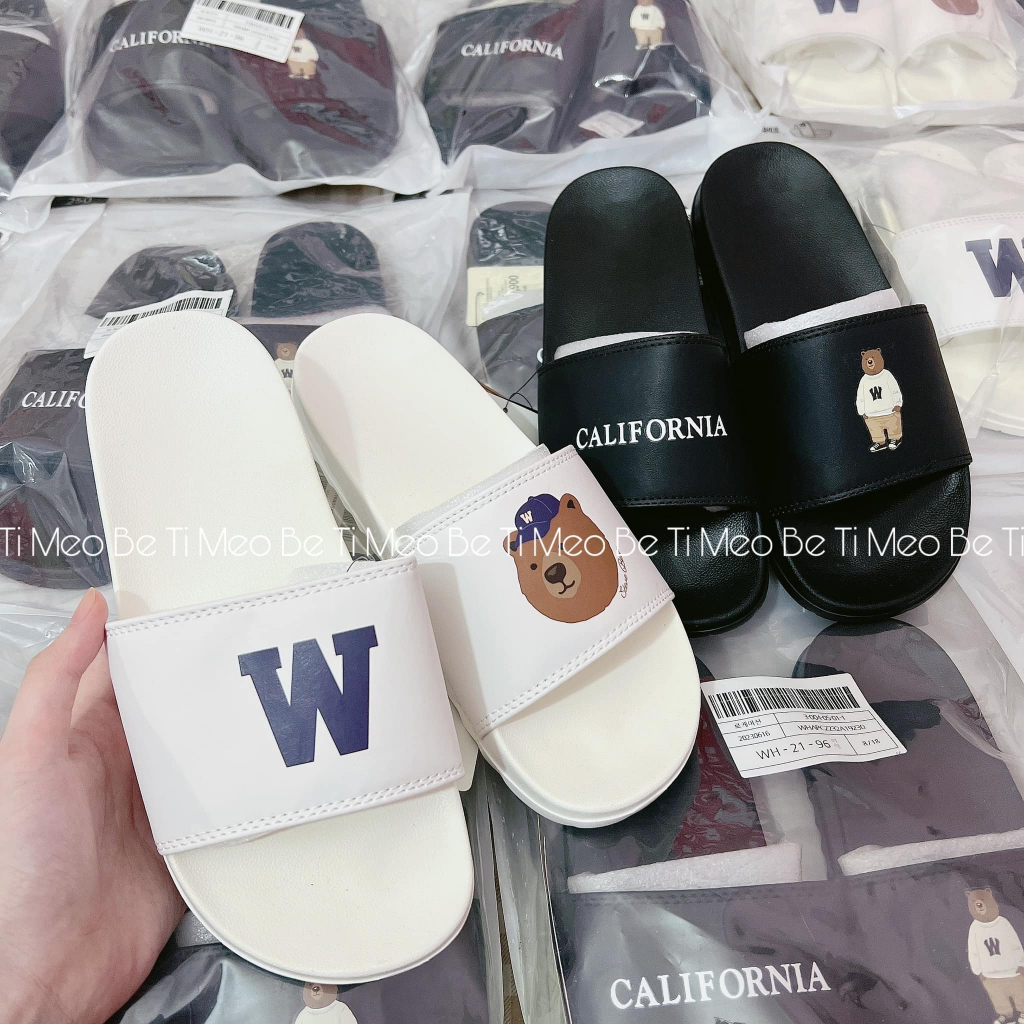 Dép quai ngang California mang bền, nhẹ, êm - chống trơn trượt sale 85%