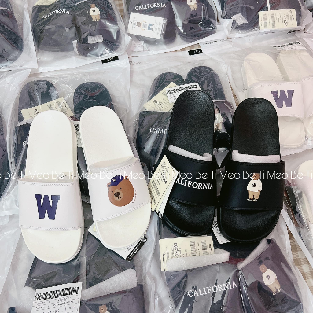 Dép quai ngang California mang bền, nhẹ, êm - chống trơn trượt sale 85%