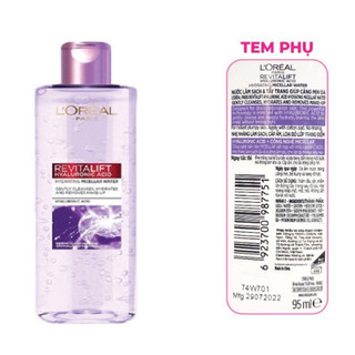 Combo 4 Chai Nước Tẩy Trang Làm Sạch Da L'oreal 95ml