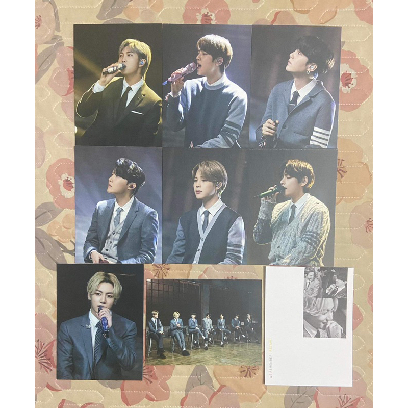 (CHAT TRƯỚC/ĐỌC MÔ TẢ) BTS Postcard The Fact JP hình ảnh chính thức (full set)