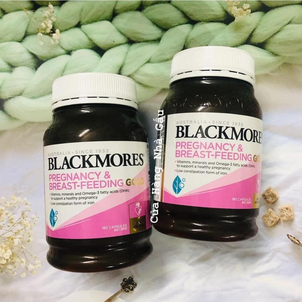 BLACKMORE PREGNANCY & BREAST FEEDING GOLD BẦU 60/180 VIÊN