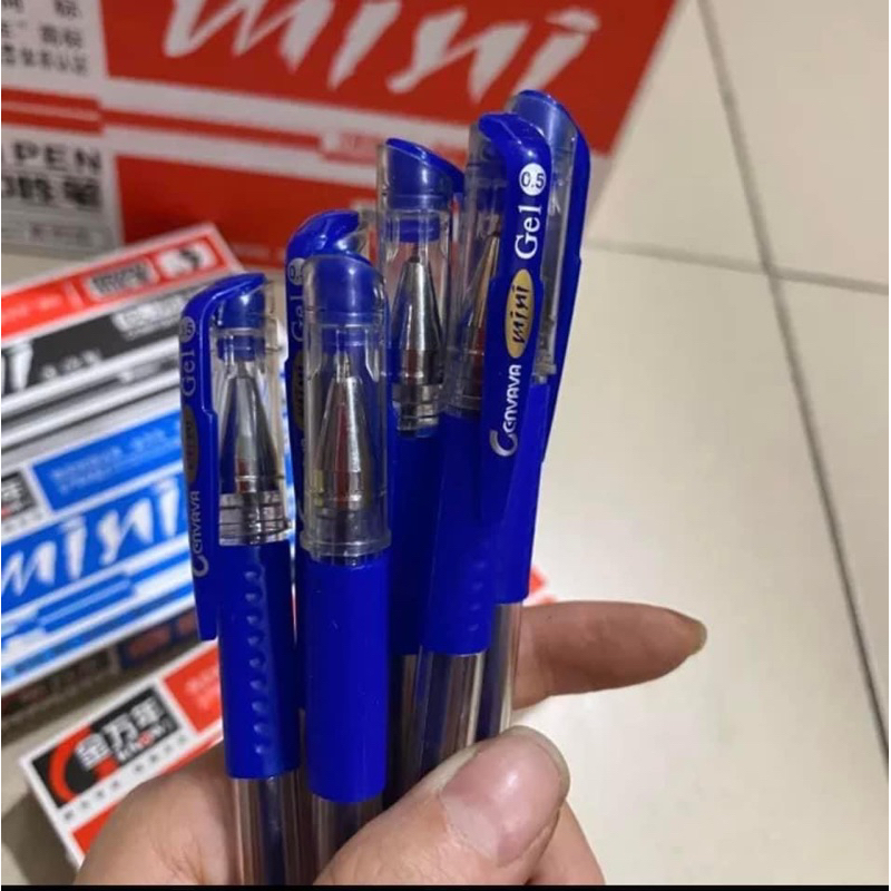 Bút gel Doremon Thiên Long, bút gel Mini, mực tím, mực xanh, bút mực nước, bút bi nước