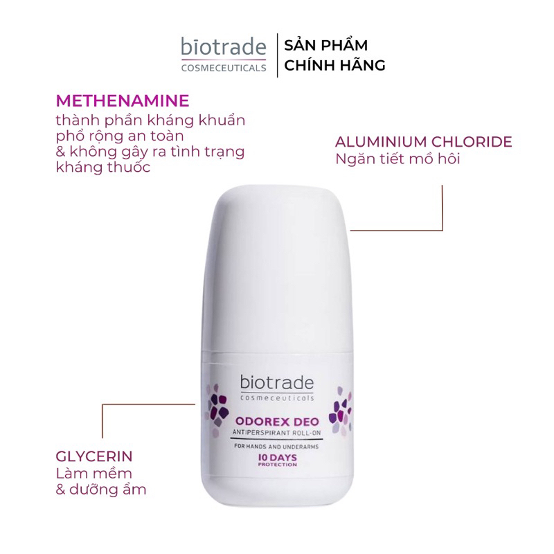 Lăn mùi cơ thể Odorex Deo