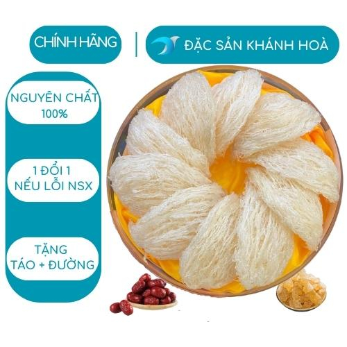 Yến tinh chế nguyên tổ Khánh Hòa 50g [Yến nhà nuôi tại Khánh Hòa, bao test, được kiểm tra hàng trước khi nhận] FREESHIP