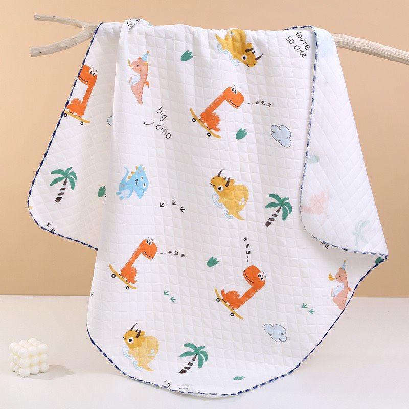 Chăn cotton QC, choàng ủ, khăn quấn bé sơ sinh chất cotton, kích thước rộng