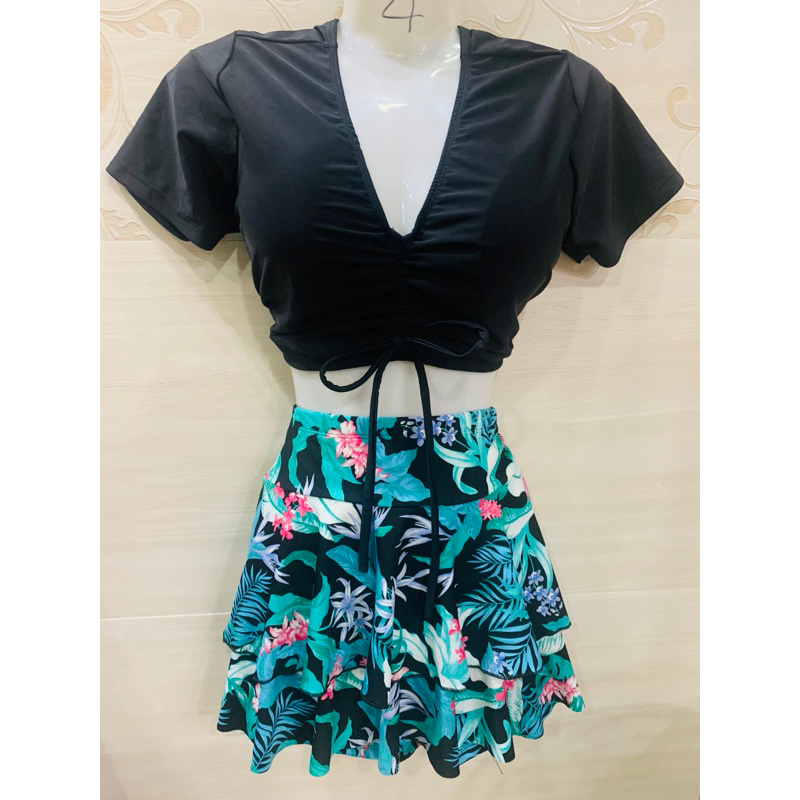 Sét áo tắm 2 mảnh croptop trẻ trung  từ size 45-90 kg