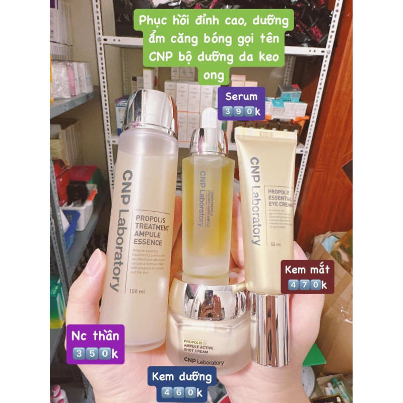 TINH CHẤT KEO ONG XANH CNP LABORATORY GREEN PROPOLIS PRO ANTI-AGING AMPULE 35ML