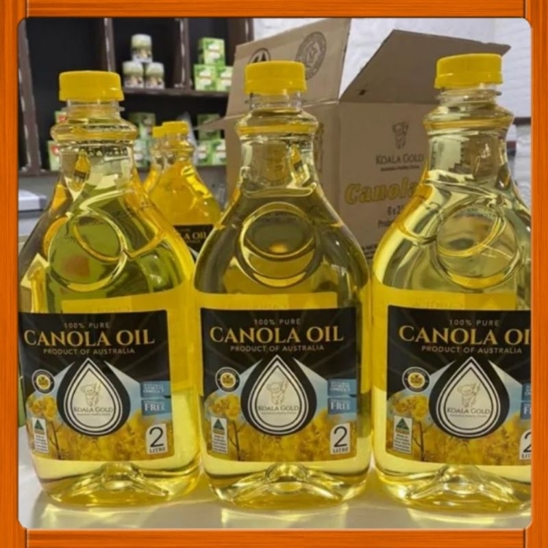 Dầu ăn hạt cải Canola 2L nhập khẩu Úc