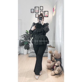 Áo sơ mi lụa ánh bigsize