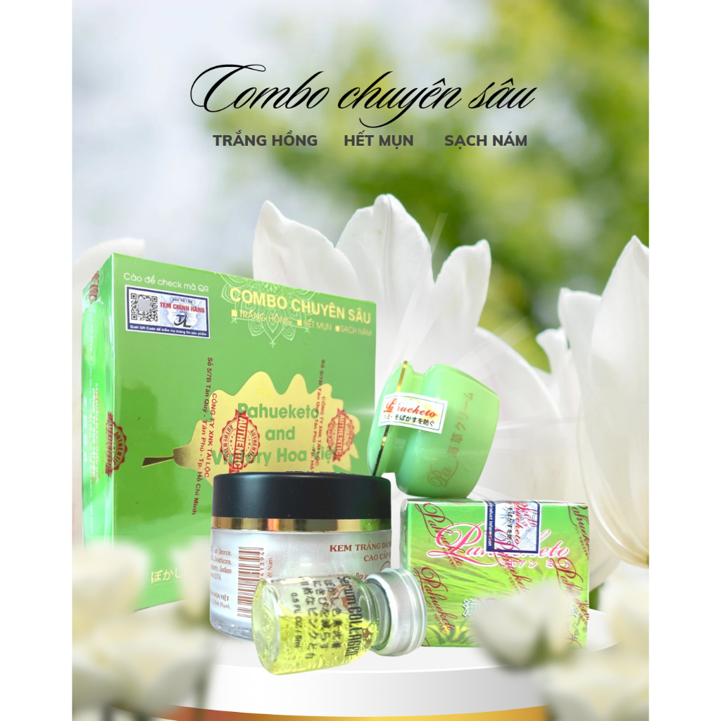 COMBO KEM NÁM TÀN NHANG HOA VIỆT