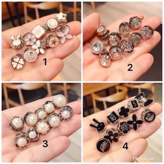 Set 10 gim cài áo váy các kiểu