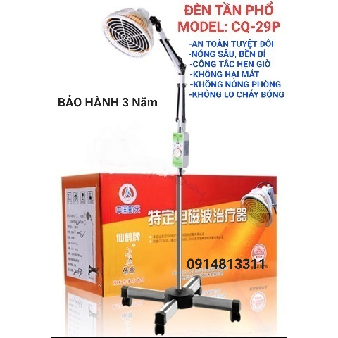 { MẪU MỚI }Đèn tần phổ chân cao CQ-25M1