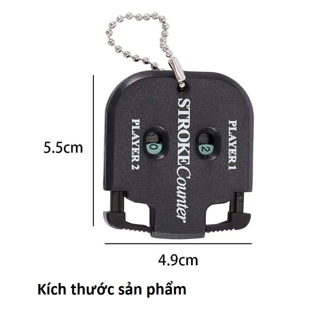 Máy Đếm Điểm Chơi Golf Golf Stroke Counter