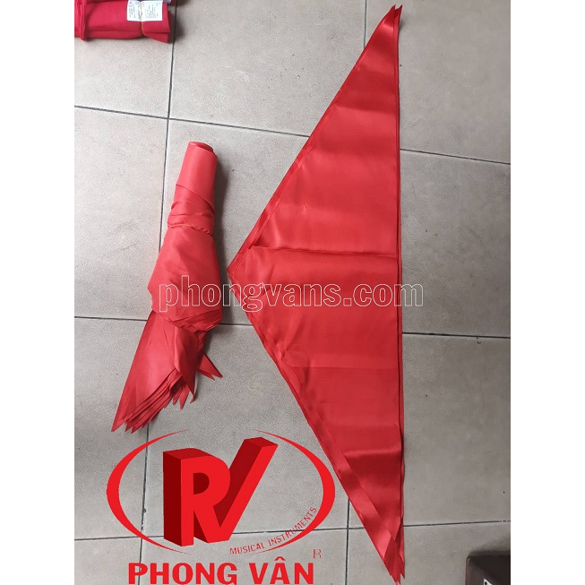 Khăn quàng đỏ vải lụa 1m4