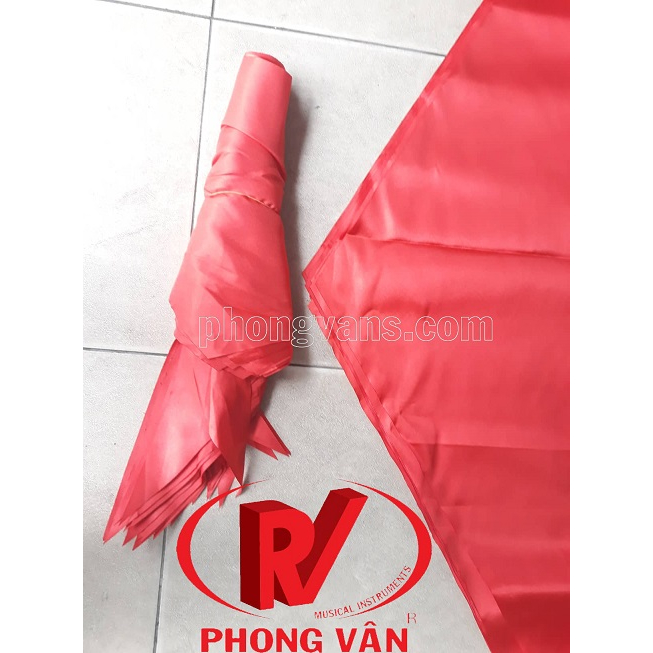 Khăn quàng đỏ vải lụa 1m4