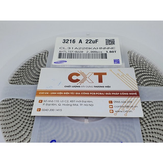 [Dây 10 cái] Tụ dán 1206 10% các giá trị SMD1206