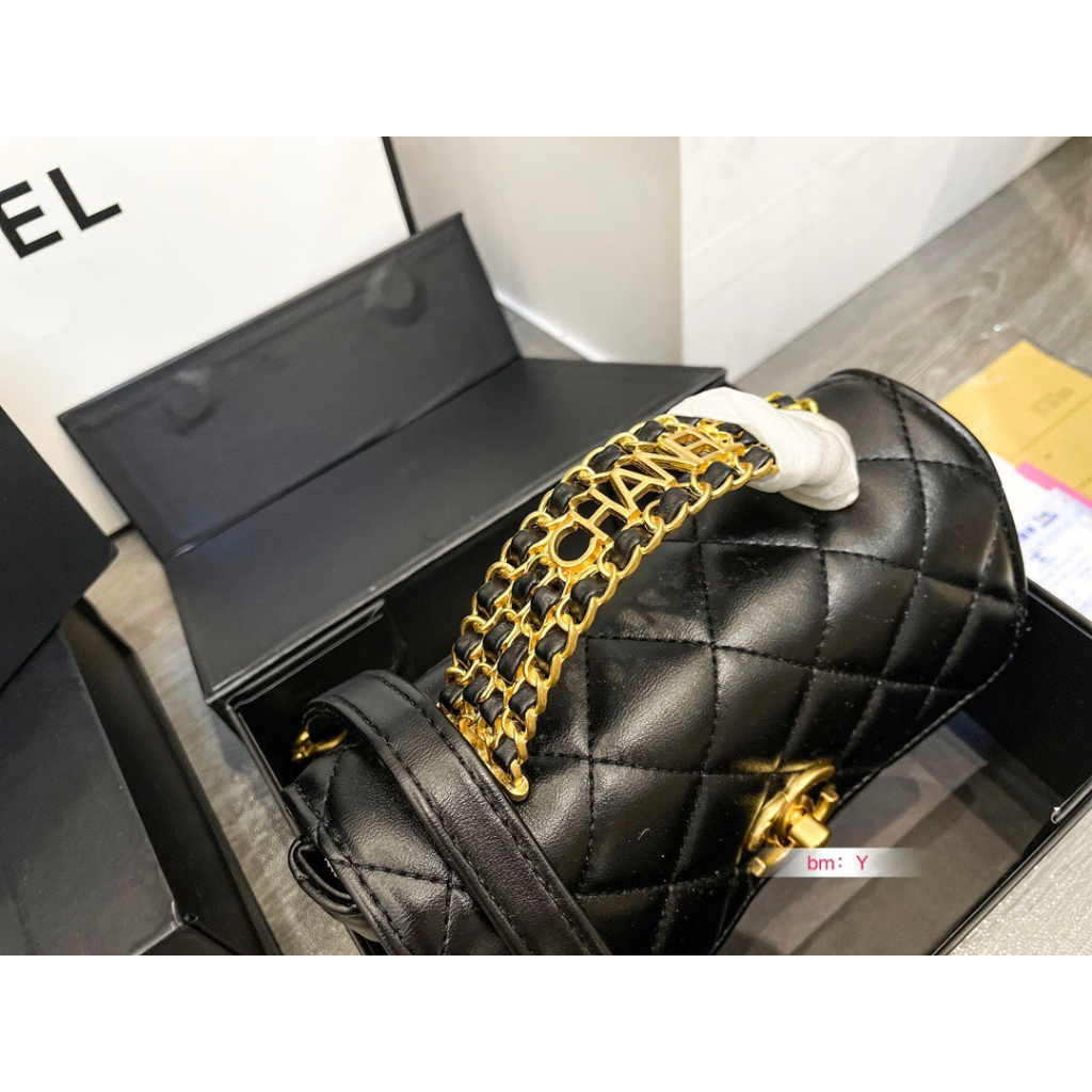 CHANEO TRENDY MINI SUPER Size 21 - CHẤT DA MỊN Full box nam châm - Hoá đơn