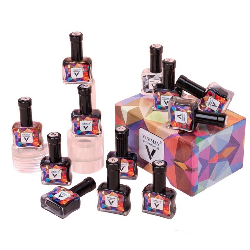 Set loang cồn vinimay 12 chai hàng chính hãng HN NAIL NEW