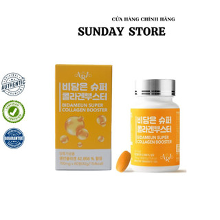 Bidameun Super Collagen Booster Jee Ara - Viên Uống Collagen Bidameun Super Collagen Booster Jee Ara