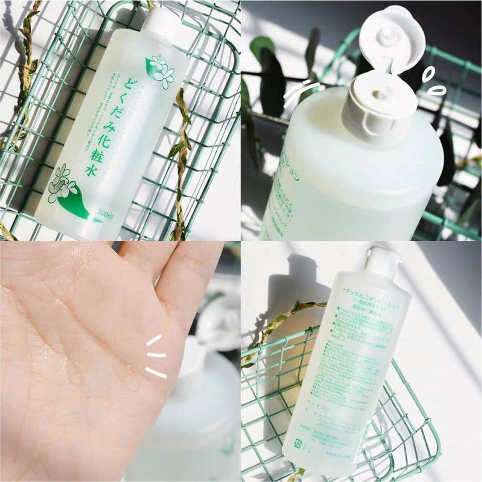 Nước Hoa Hồng Dokudami Natural Skin Lotion 500ml