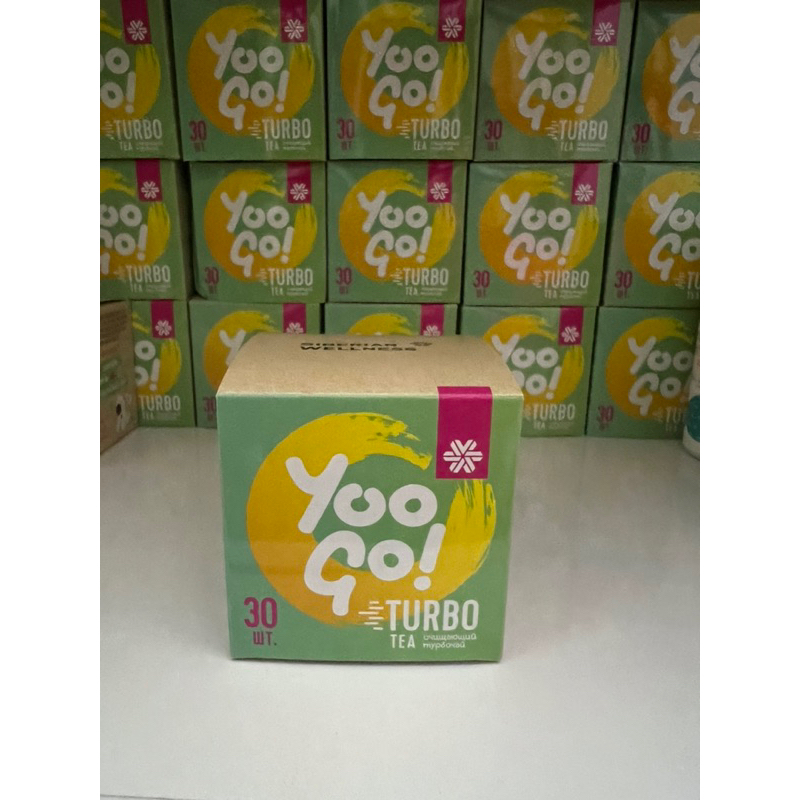 Thực phẩm bảo vệ sức khỏe Trà thảo mộc YOO GO Turbo tea siberian kho Nga k bọc nilong bên ngoài
