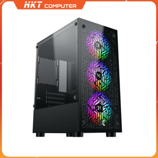 Vỏ case gaming xigmatek nyx 3f có sẵn 03 fan xigmatek x22f - chính hãng