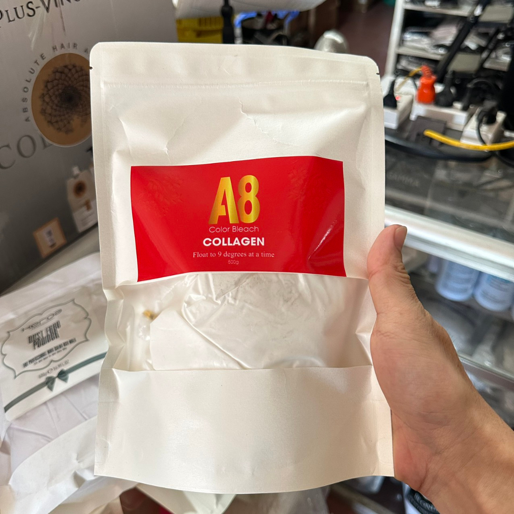 Bột Tẩy Tóc A8 Keroa Krastin nâng nền sáng 500ml