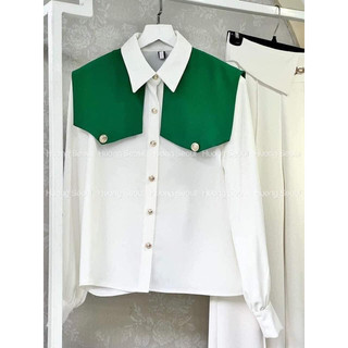 Thanh lý áo sơ mi của hương seoul newtag mua 2tr2 sz M