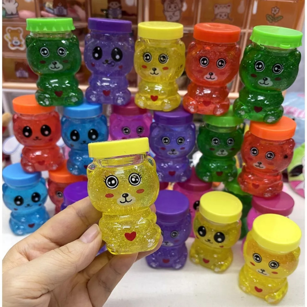 Slime nhũ màu cực đẹp Đồ chơi hũ slam chất nhờn ma quái an toàn cho bé