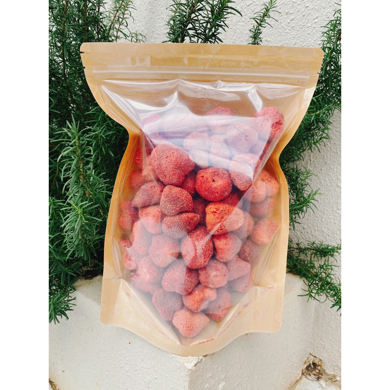 Dâu Tây Sấy Giòn | 100-500gr | Đặc sản Đà Lạt